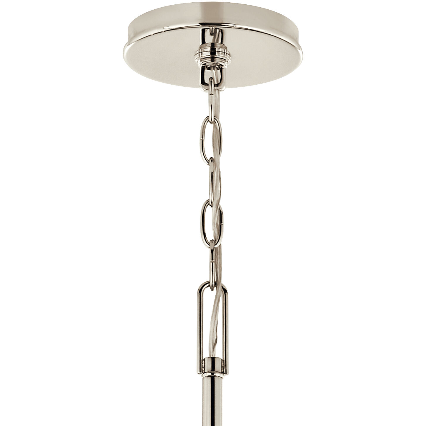 Malene 8 Light Polished Nickel Chandelier Foyer Ceiling Light