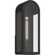 Marea 1 Light 17 inch Textured Black Outdoor Wall Light