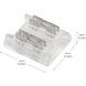 COB Tunable Clear 0.53 inch Crimp Connectors, Tape to Tape