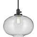 Avery 1 Light Black Pendant Ceiling Light