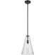 Everly 1 Light Black Pendant Ceiling Light