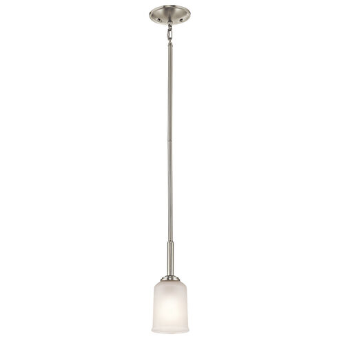 Shailene 1 Light 4 inch Brushed Nickel Mini Pendant Ceiling Light