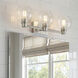 Harmony 3 Light 25 inch Brushed Nickel Wall Mt Bath 3 Arm Wall Light