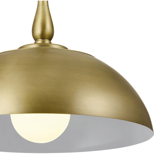 Homestead Fira 1 Light 18 inch Natural Brass Pendant Ceiling Light, Fira