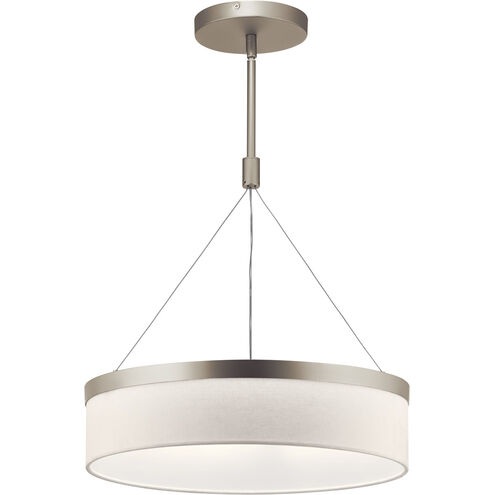 Mercel LED 19 inch Satin Nickel Pendant Ceiling Light