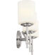 Ali 3 Light 23.25 inch Polished Nickel Bath Vanity Light Wall Light