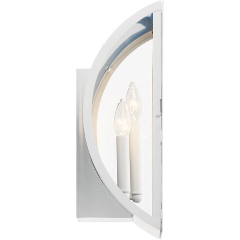 Narelle 3 Light 17 inch White Outdoor Wall, X-Large