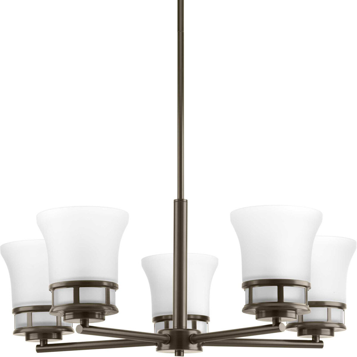 Read 5 Light 26 inch Antique Bronze Chandelier Ceiling Light