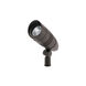 Landscape LED 120 10.00 watt Textured Architectural Bronze Landscape 120V-277V LED Accent in 3000K