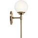 Benno 1 Light 5.25 inch Champagne Bronze Wall Sconce Wall Light