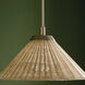 Bekah 1 Light Champagne Bronze Pendant Ceiling Light, Convertible