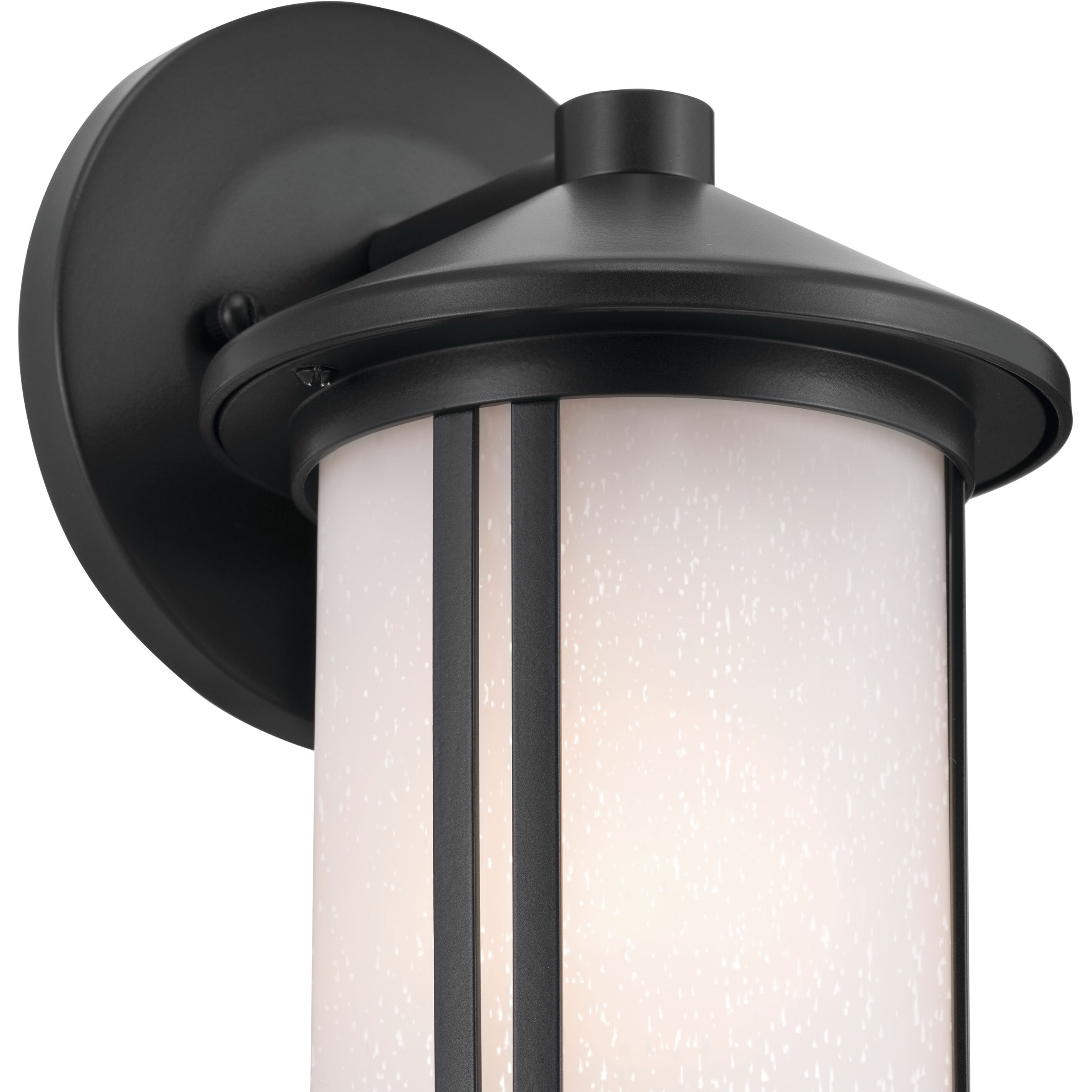 Lombard 1 Light 10.5 inch Black Outdoor Wall Sconce, Small