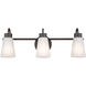 Erma 3 Light 23 inch Olde Bronze Bath Vanity Light Wall Light, 3 Arm