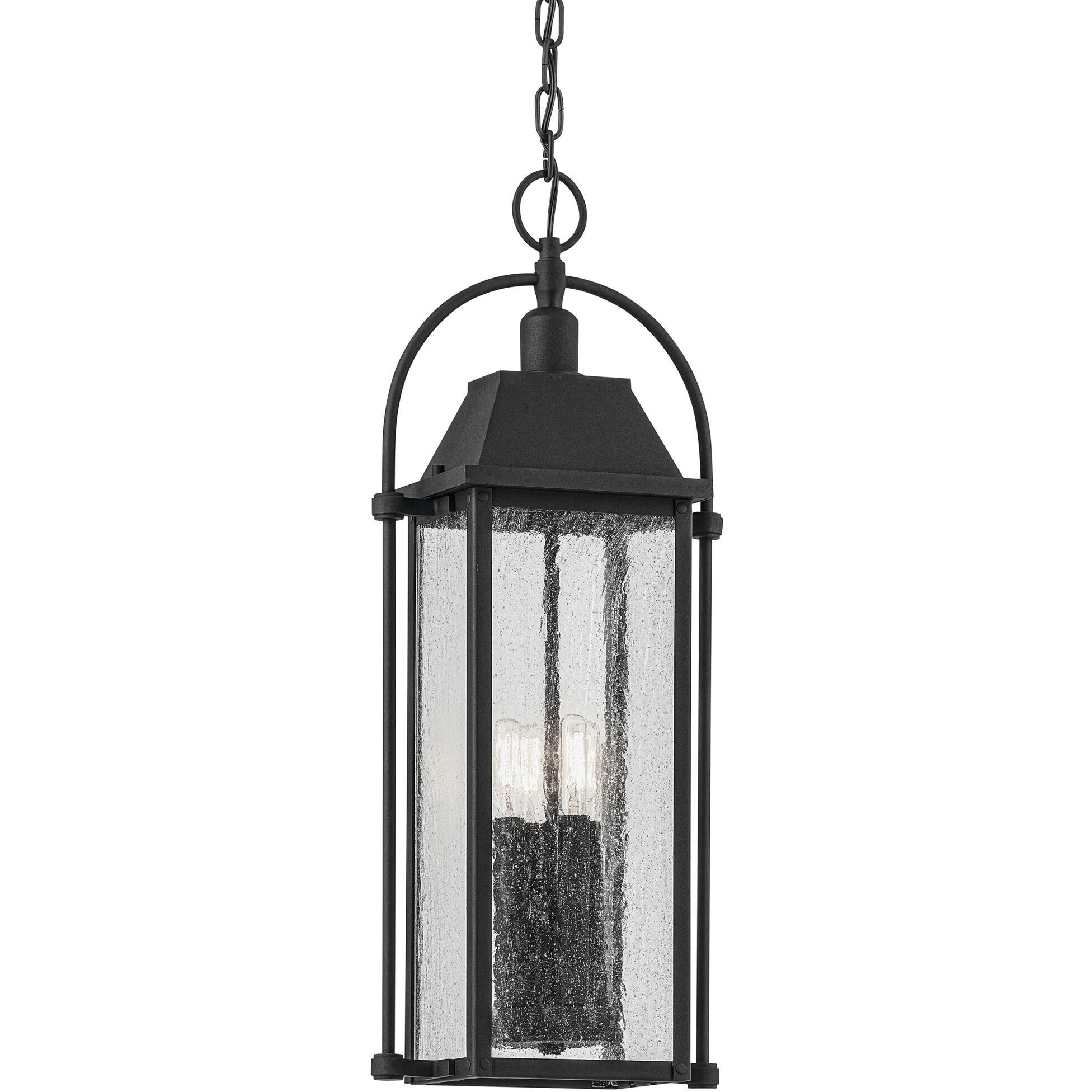 Harbor Row 4 Light 6 inch Textured Black Outdoor Hanging Pendant