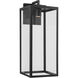 Branner 1 Light 30 inch Textured Black Outdoor Wall Light