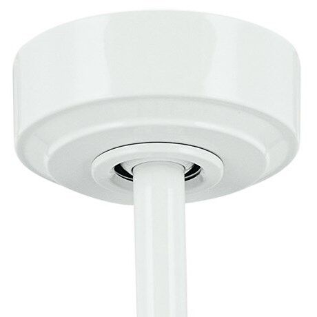 Spyn Lite 52 inch White with Silver Blades Ceiling Fan