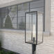 Branner 1 Light 24 inch Black Textured Outdoor Wall, Large