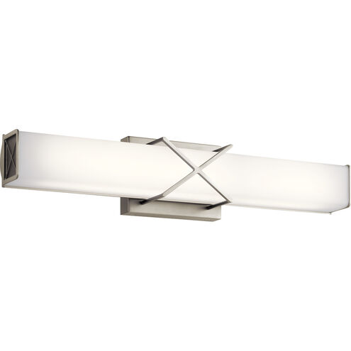 Trinsic LED 22 inch Brushed Nickel Linear Bath Medium Wall Light, Medium
