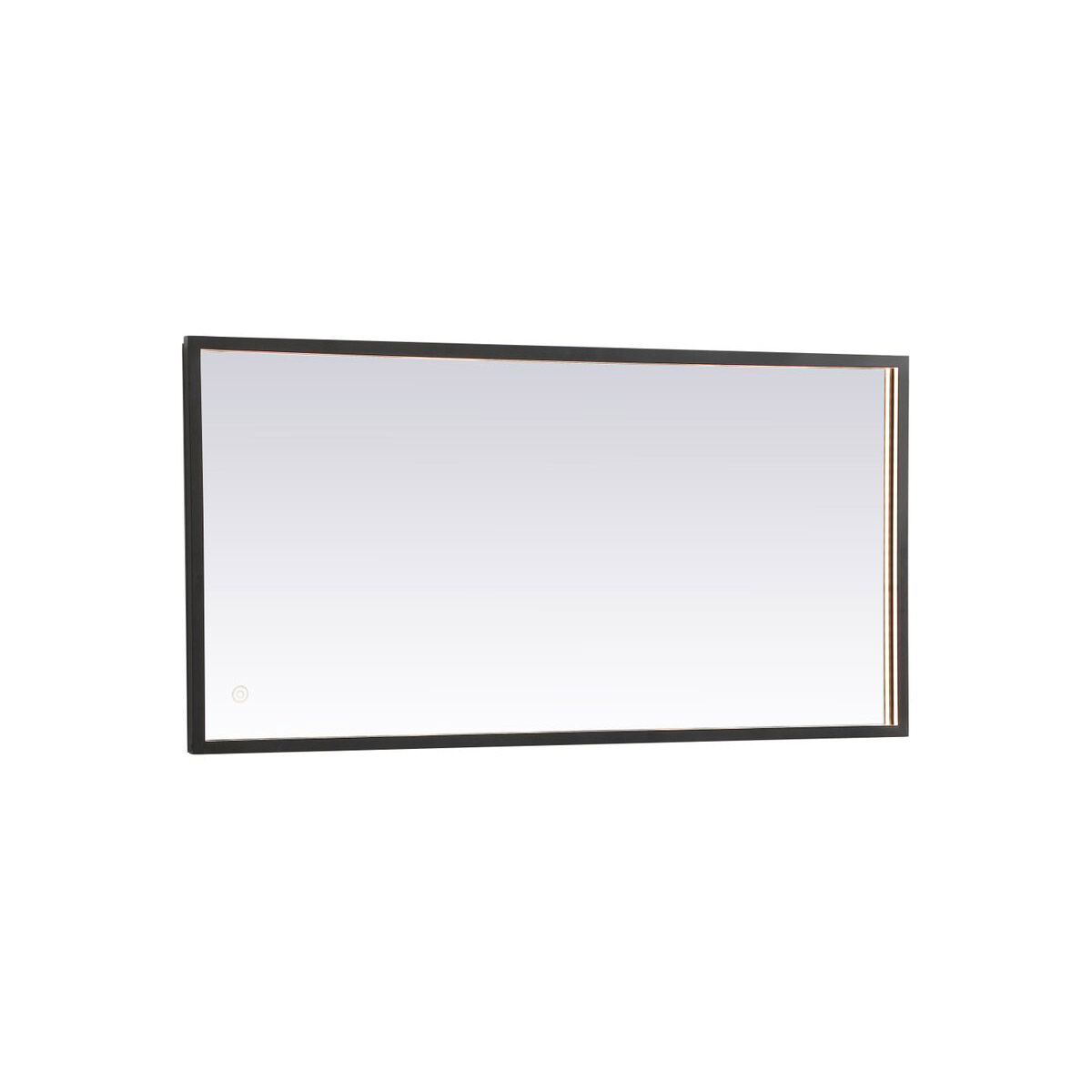 Pier 30 X 20 inch Black LED Mirror