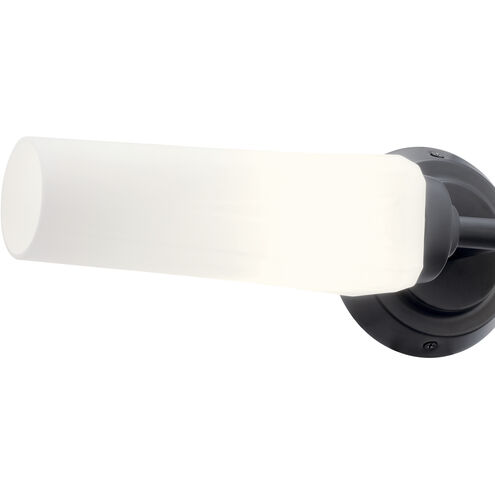 Truby 2 Light 20.75 inch Black Bath Vanity Light Wall Light