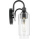 Kavi 2 Light 12.5 inch Black Vanity Light Wall Light