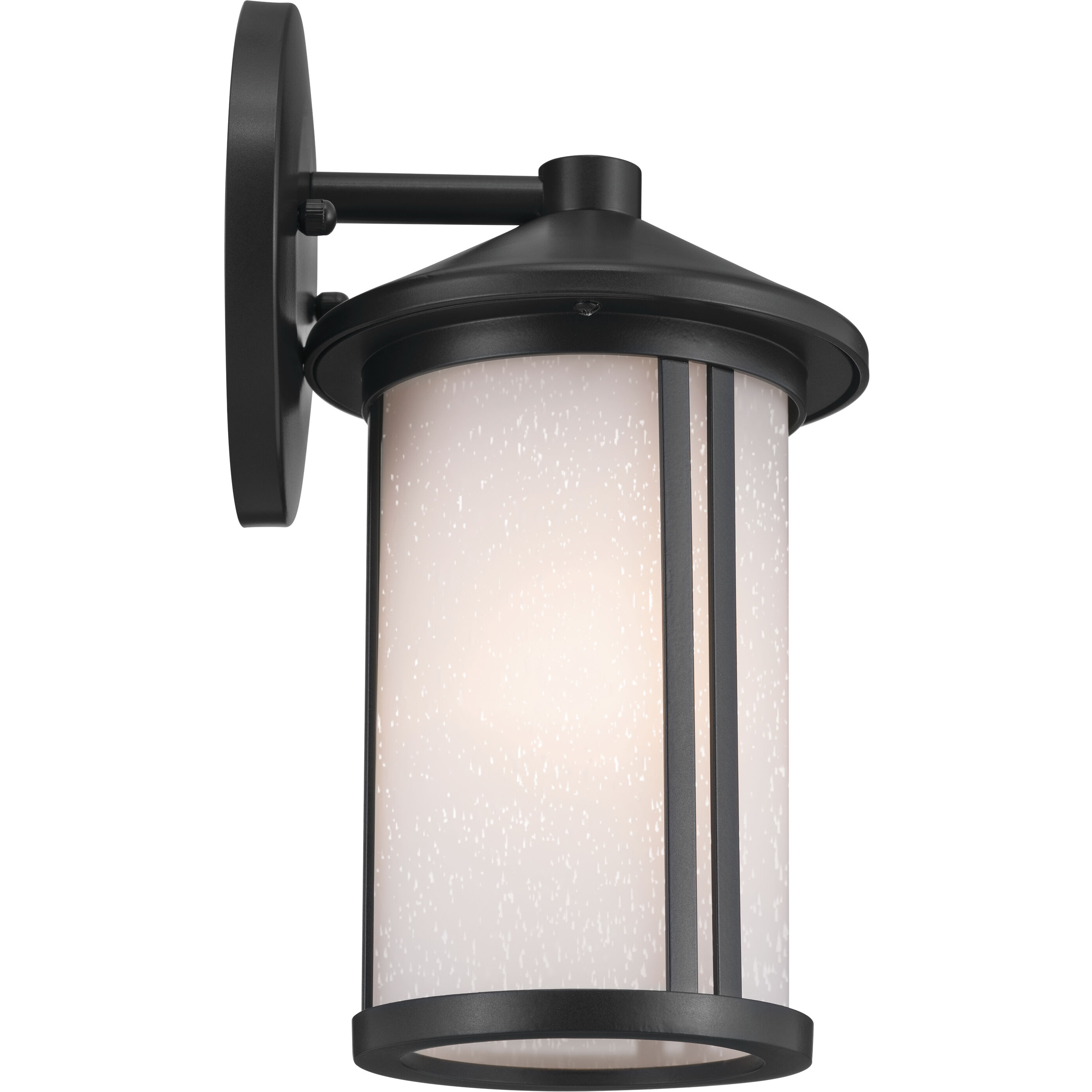 Lombard 1 Light 10.5 inch Black Outdoor Wall Sconce, Small