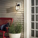 Marimount 1 Light 11 inch Black Outdoor Wall, Small