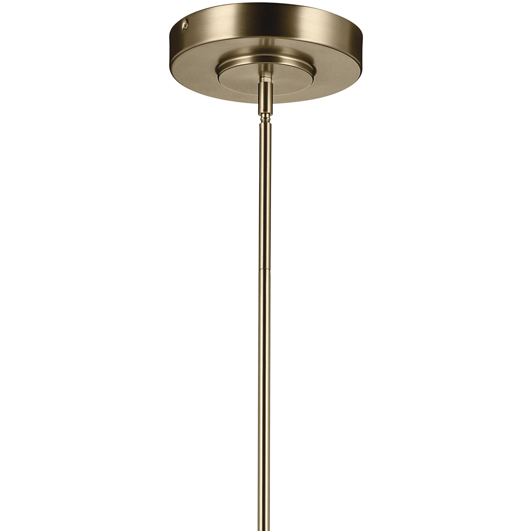 Riven LED 8 inch Champagne Bronze Chandelier Linear Ceiling Light