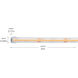 6T Series COB Wet White 2700K 192 inch Tape Light, Standard