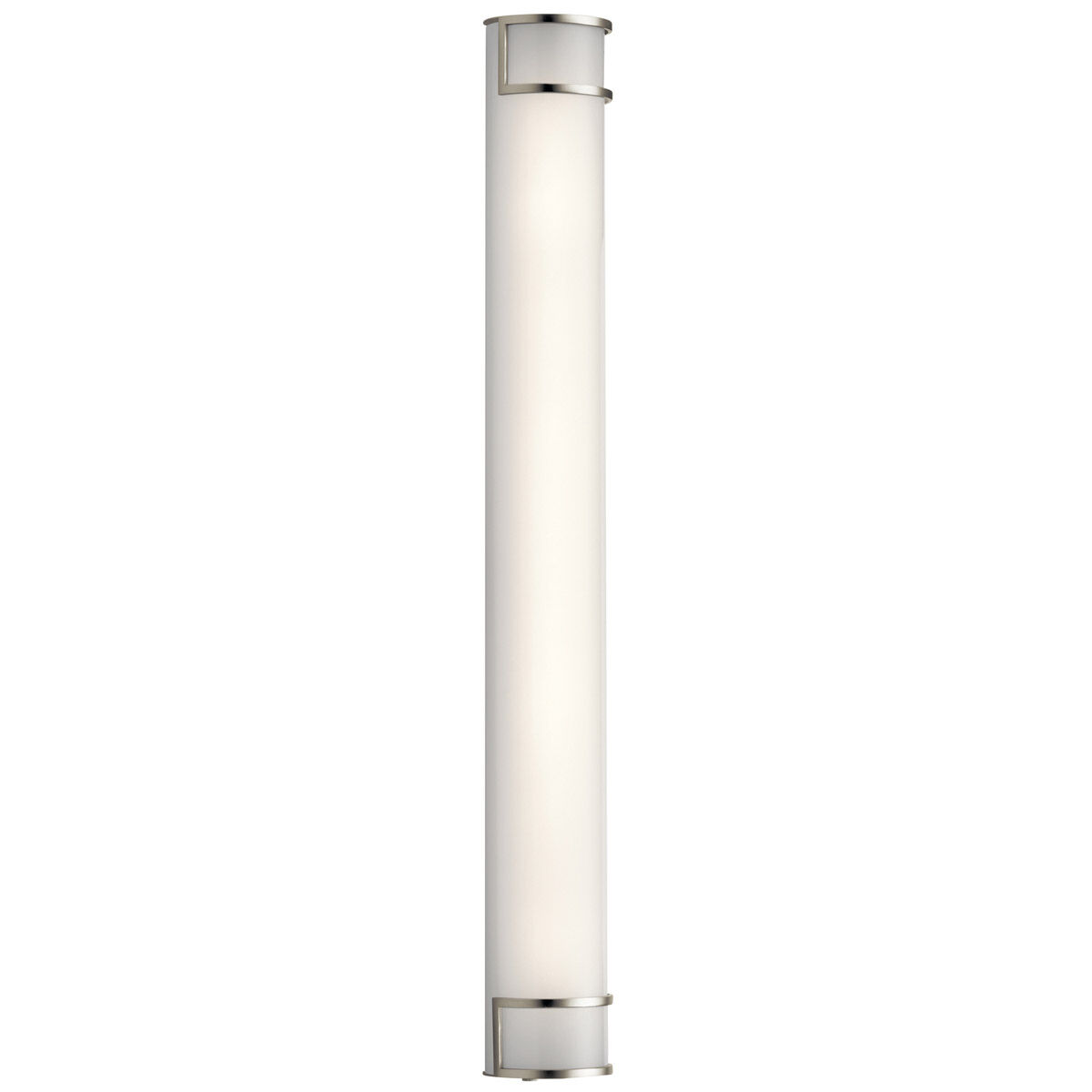 Independence LED 37 inch Brushed Nickel Linear Bath Large Wall Light, Large