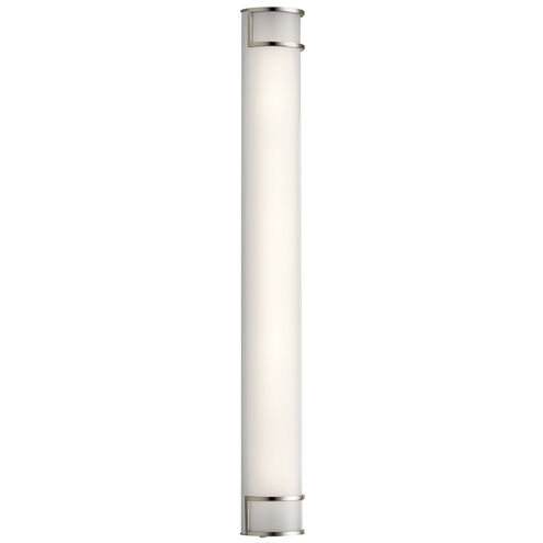 Independence LED 37 inch Brushed Nickel Linear Bath Large Wall Light, Large