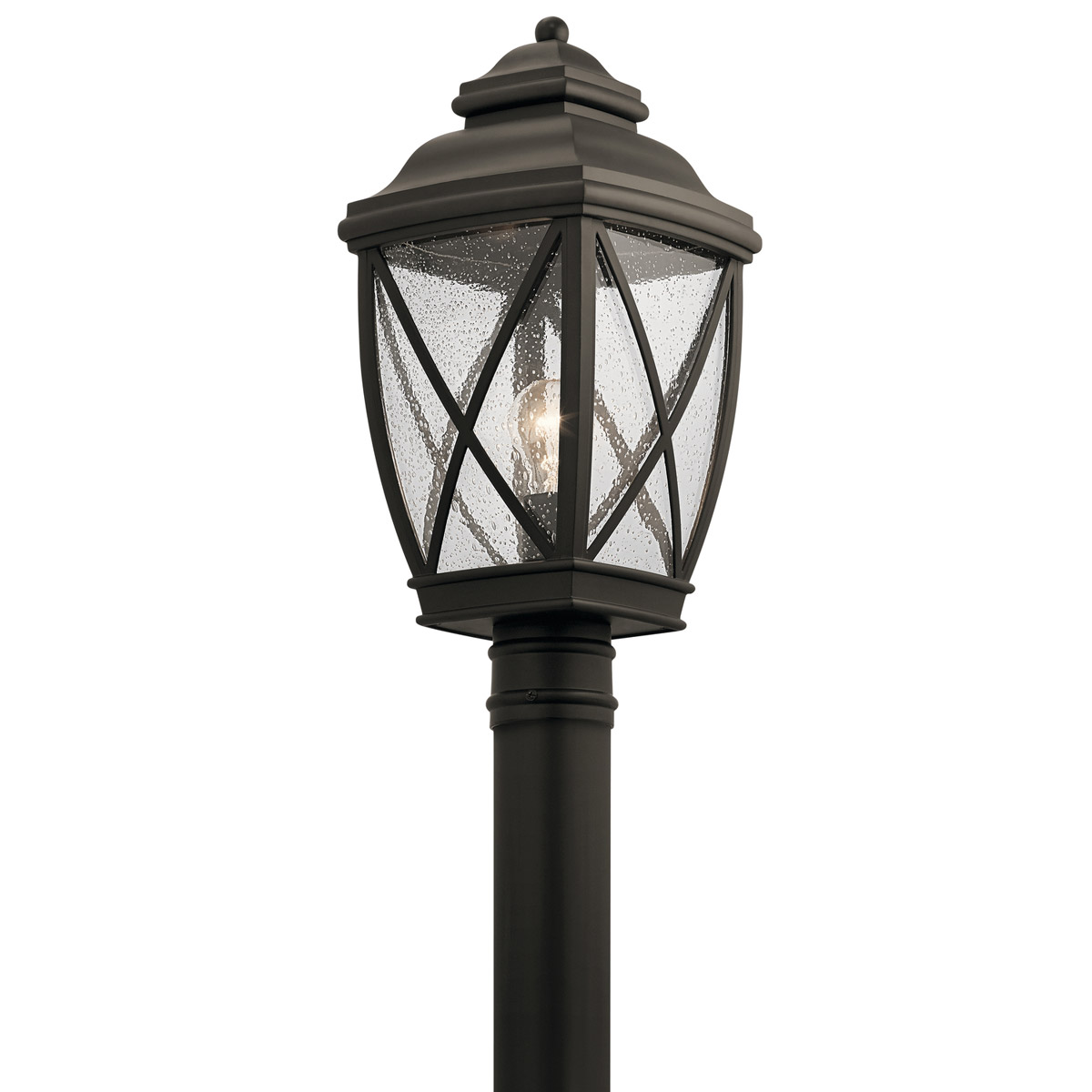 Tangier 1 Light 20 inch Olde Bronze Outdoor Post Lantern