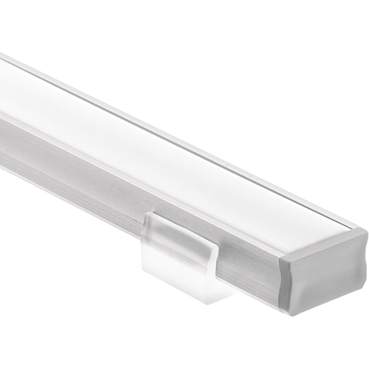 Ils Te Series Silver 96 inch LED Tape Light Channel