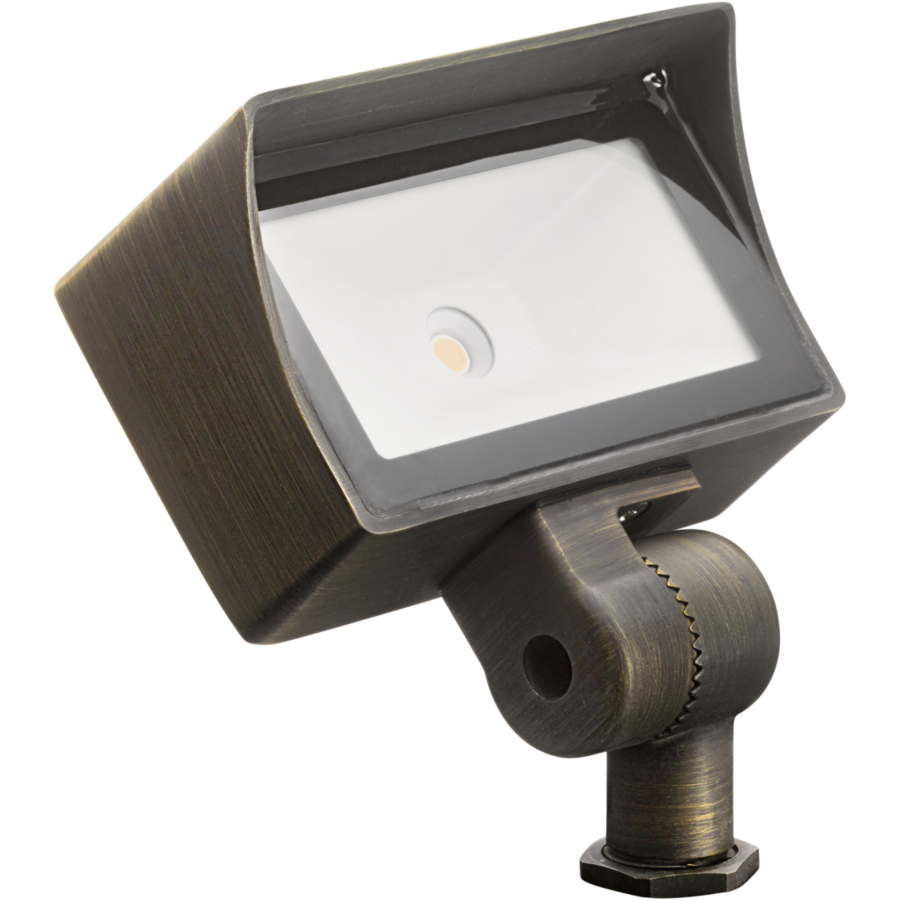 LED Integrated Wash Centennial Brass Landscape 12V LED Wall Wash
