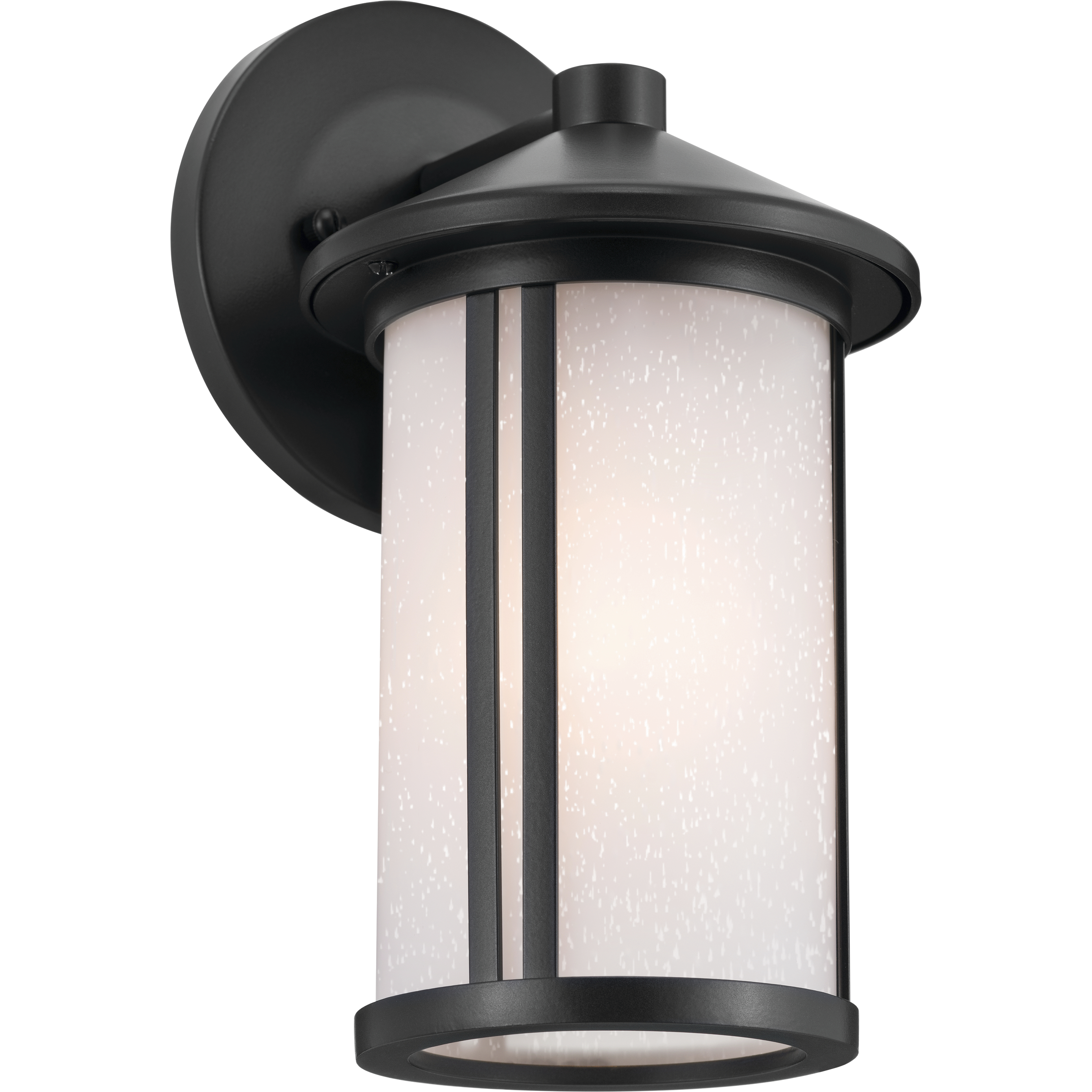 Lombard 1 Light 10.5 inch Black Outdoor Wall Sconce, Small