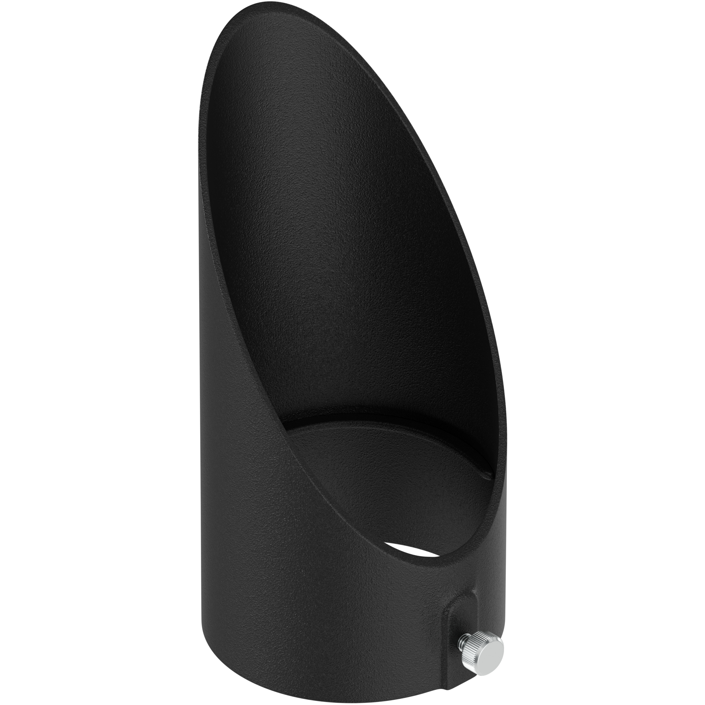 Varia Textured Black Long Cowl, Adjustable