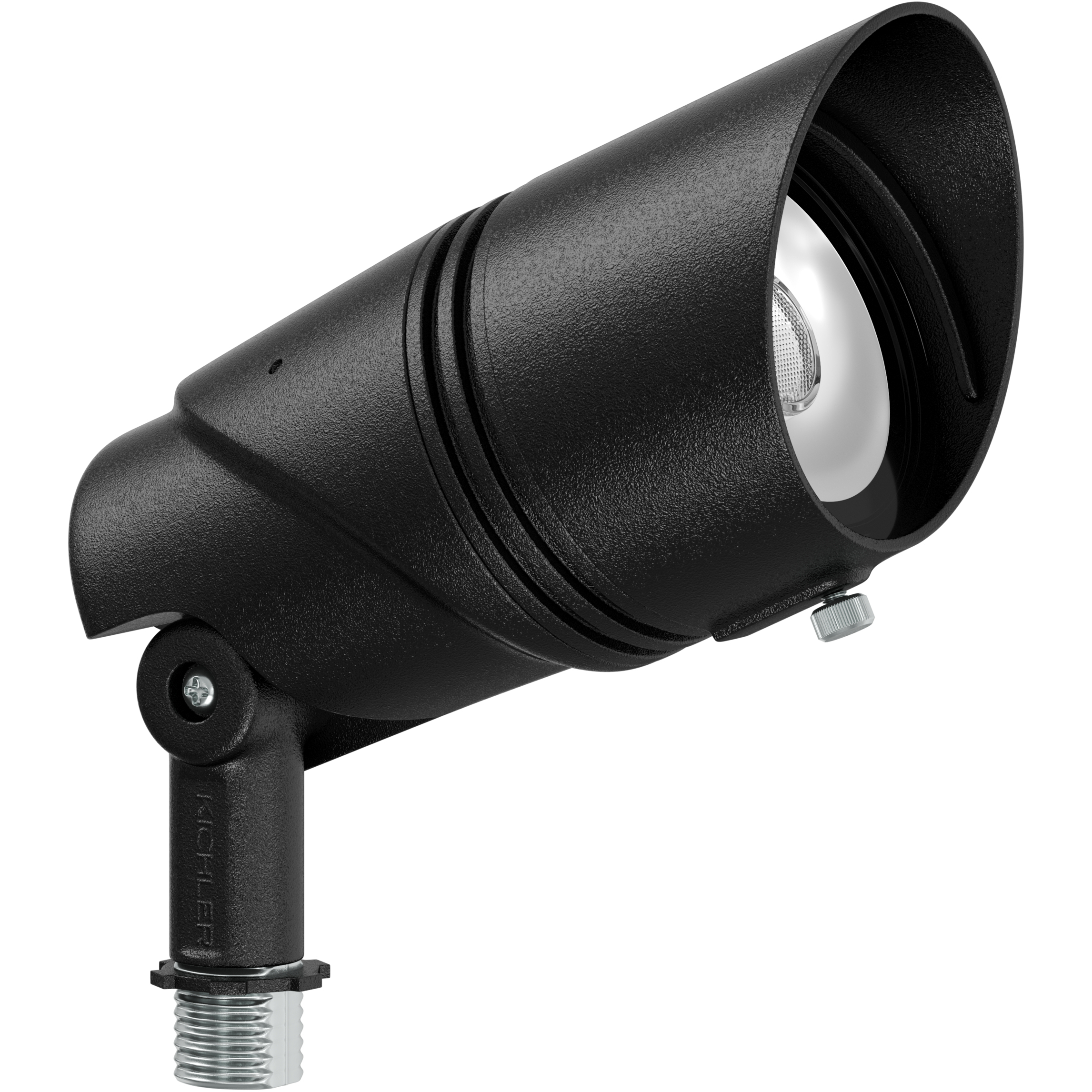 Varia 12 19.6 watt Textured Black Accent Light, Adjustable