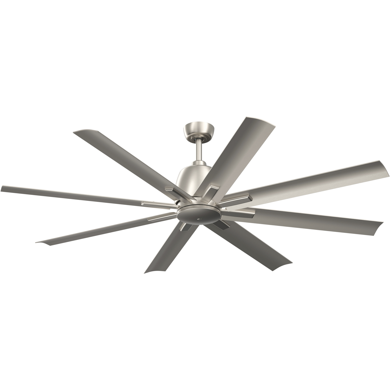 Breda 65 inch Brushed Nickel Ceiling Fan