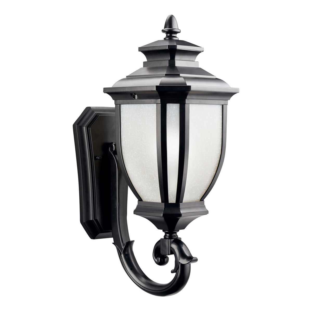 Salisbury 1 Light 19 inch Black Outdoor Wall, Medium