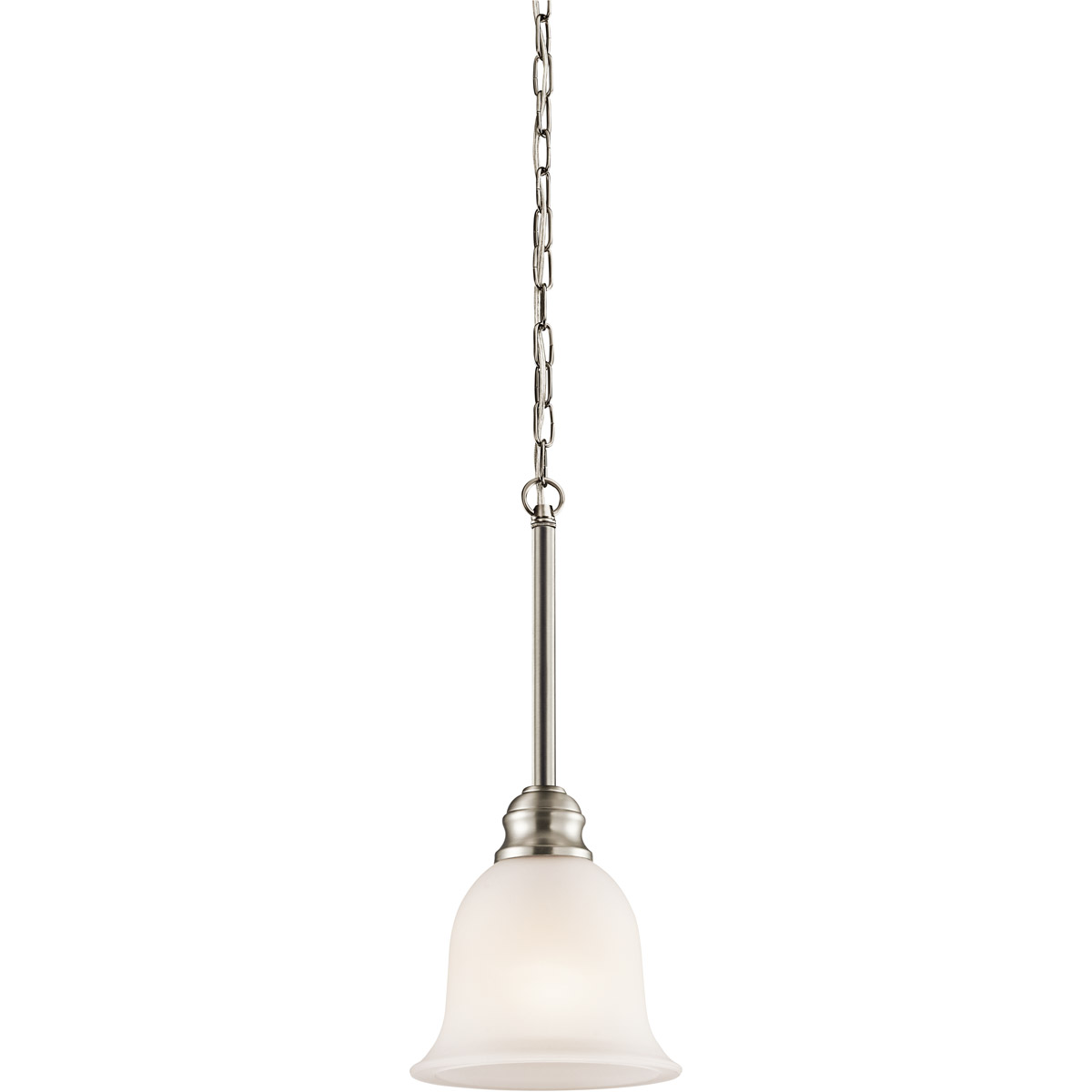 Tanglewood LED 6.25 inch Brushed Nickel Mini Pendant Ceiling Light