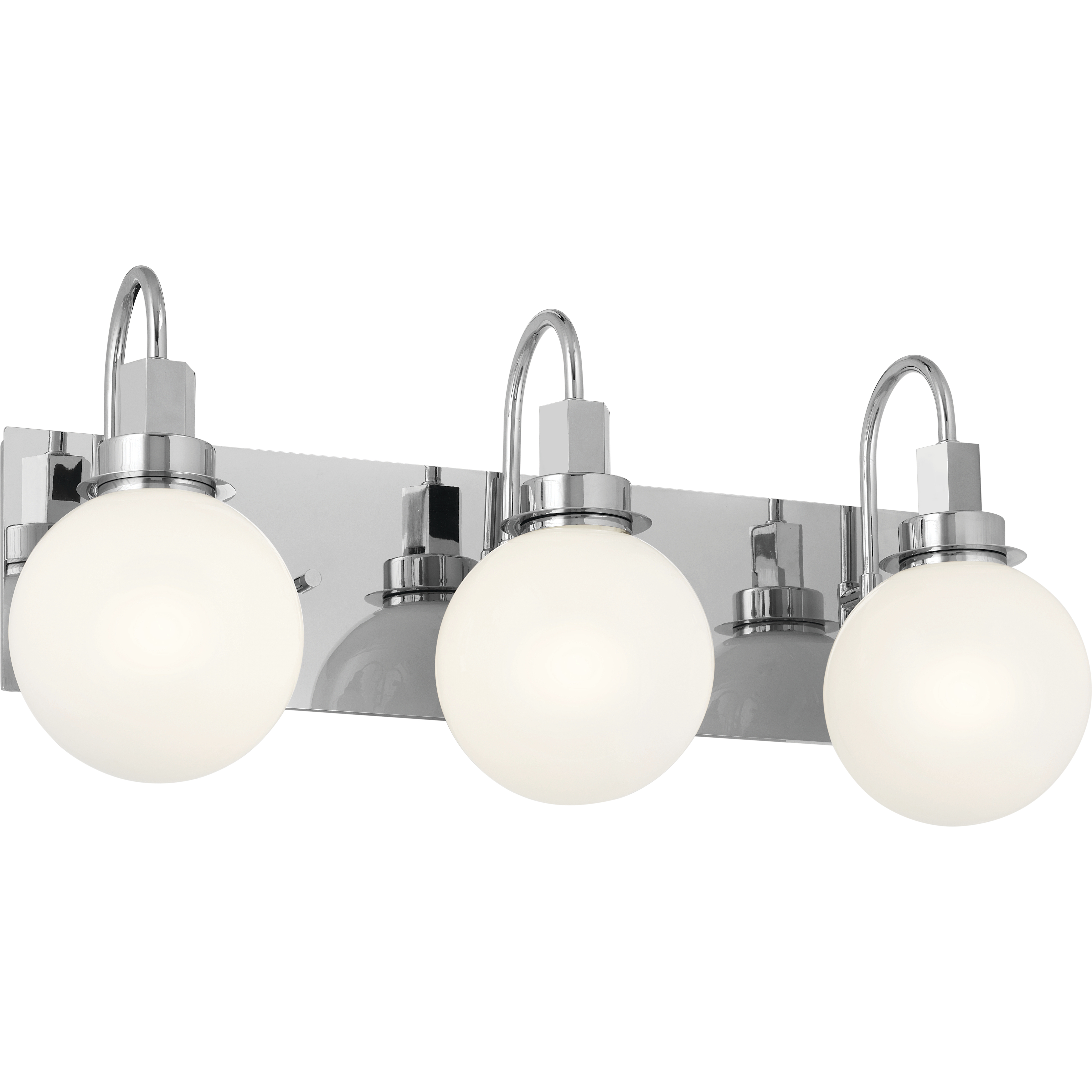 Kichler 55151CH Hex LED 22.75 inch Chrome Bathroom Vanity Light