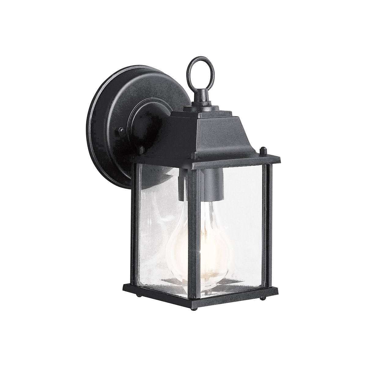 Barrie 1 Light 9 inch Black Outdoor Wall in Incandescent, Small
