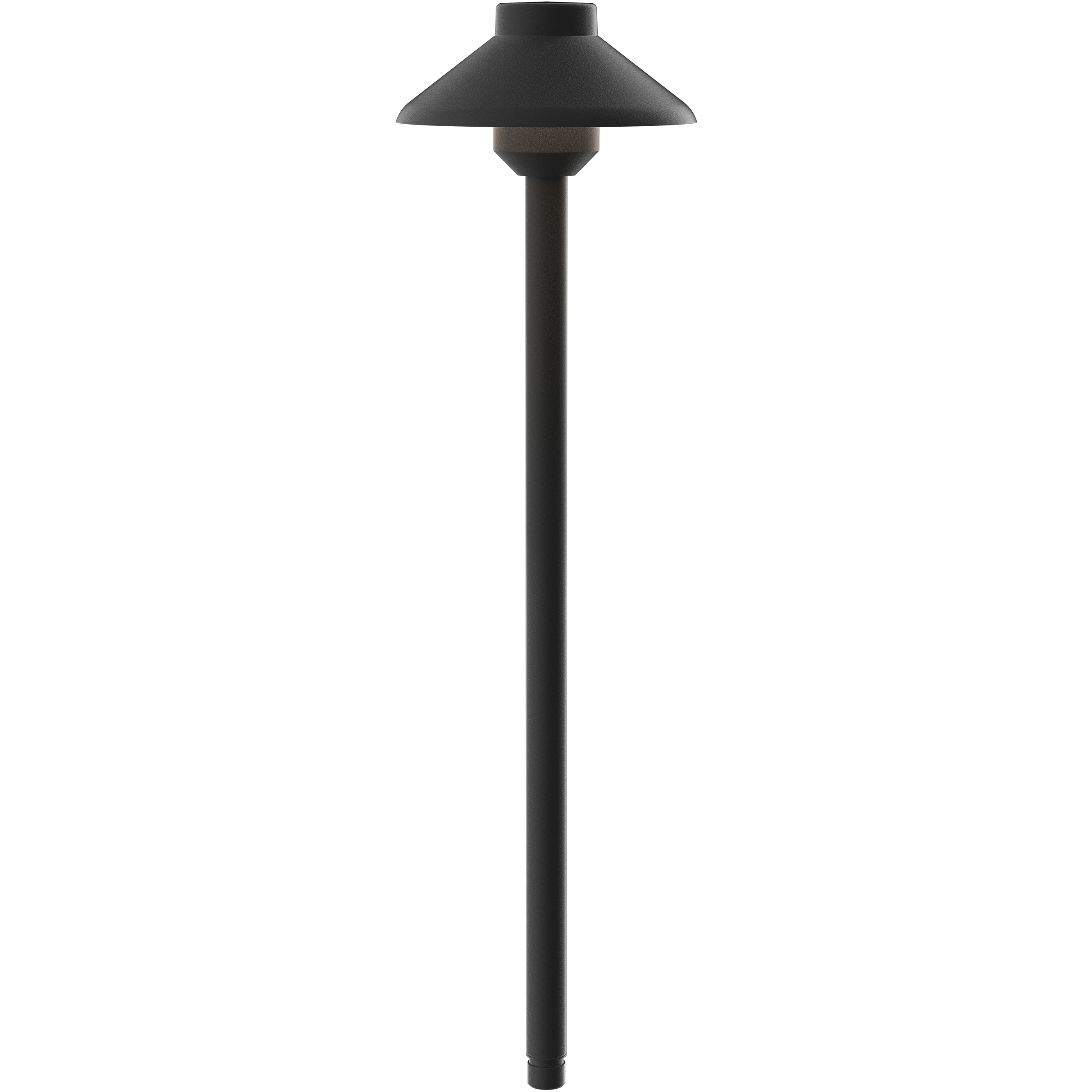 Landscape Led 120 2.00 watt Black Textured Path Light in 3000K