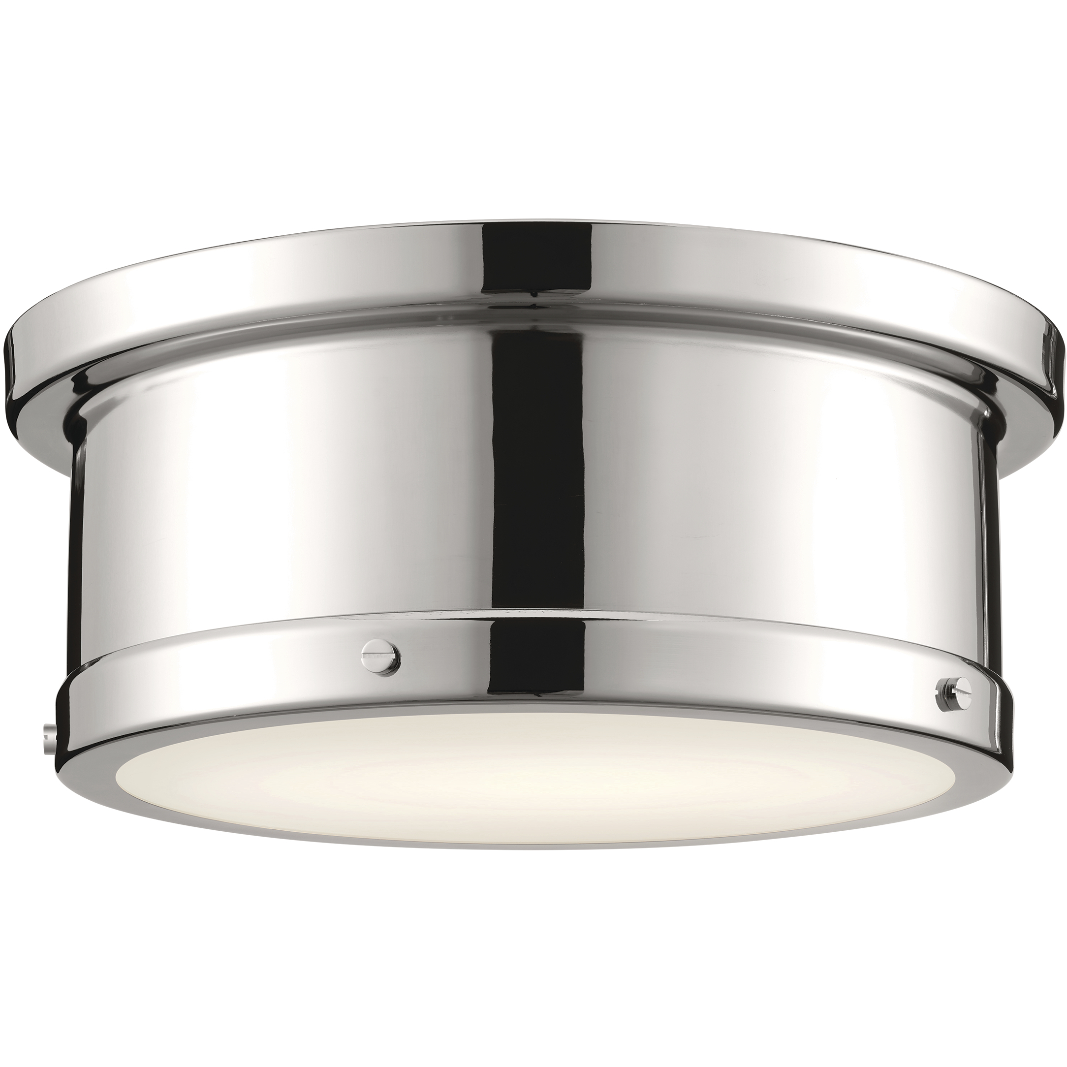 Polished chrome flush mount ceiling light deals