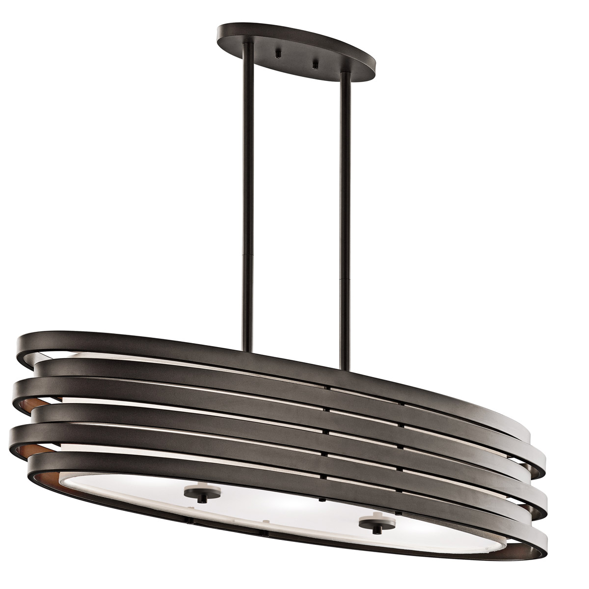 Roswell 3 Light 12.25 inch Olde Bronze Chandelier Oval Pendant Ceiling Light