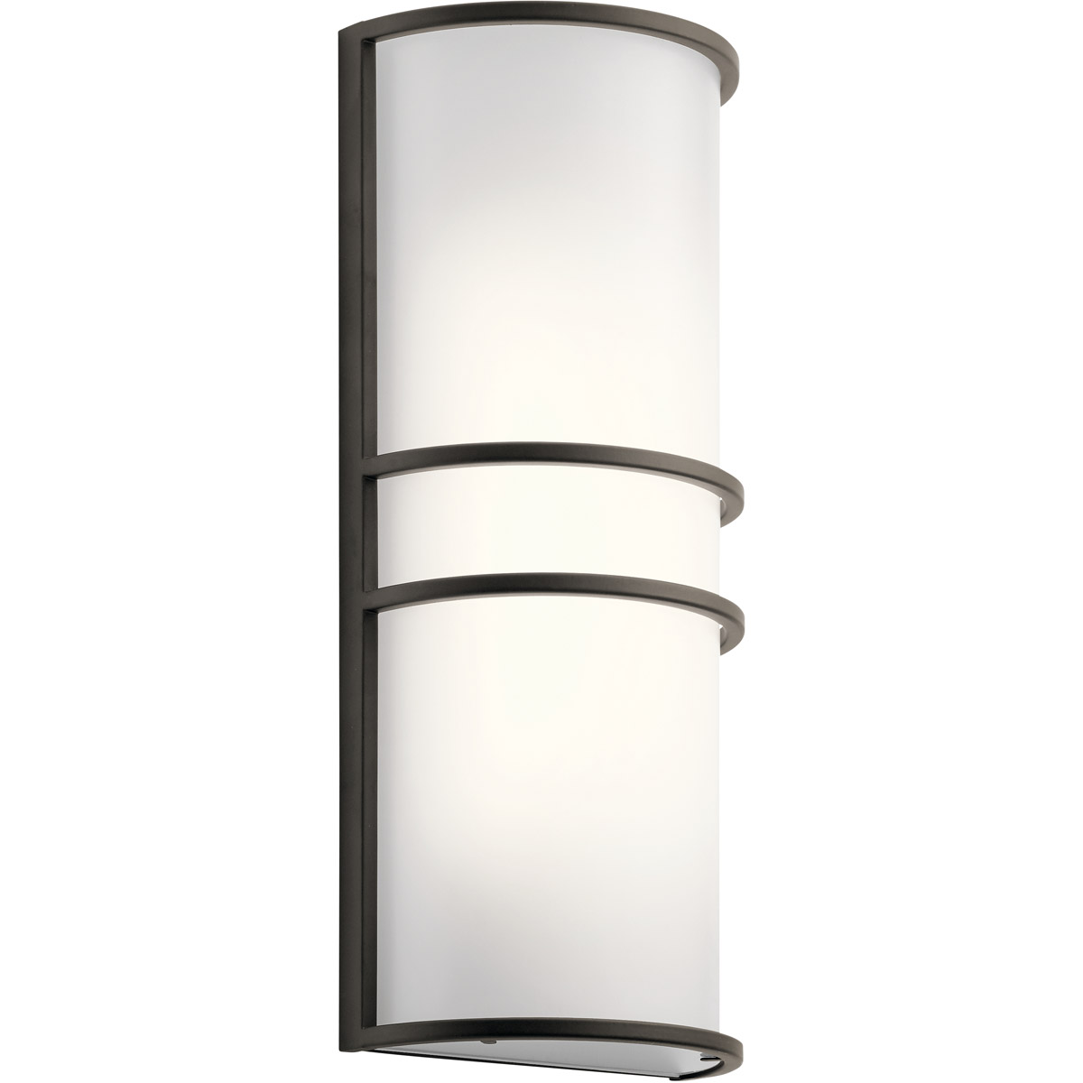 Independence LED 7 inch Olde Bronze Wall Sconce Wall Light in White Acrylic