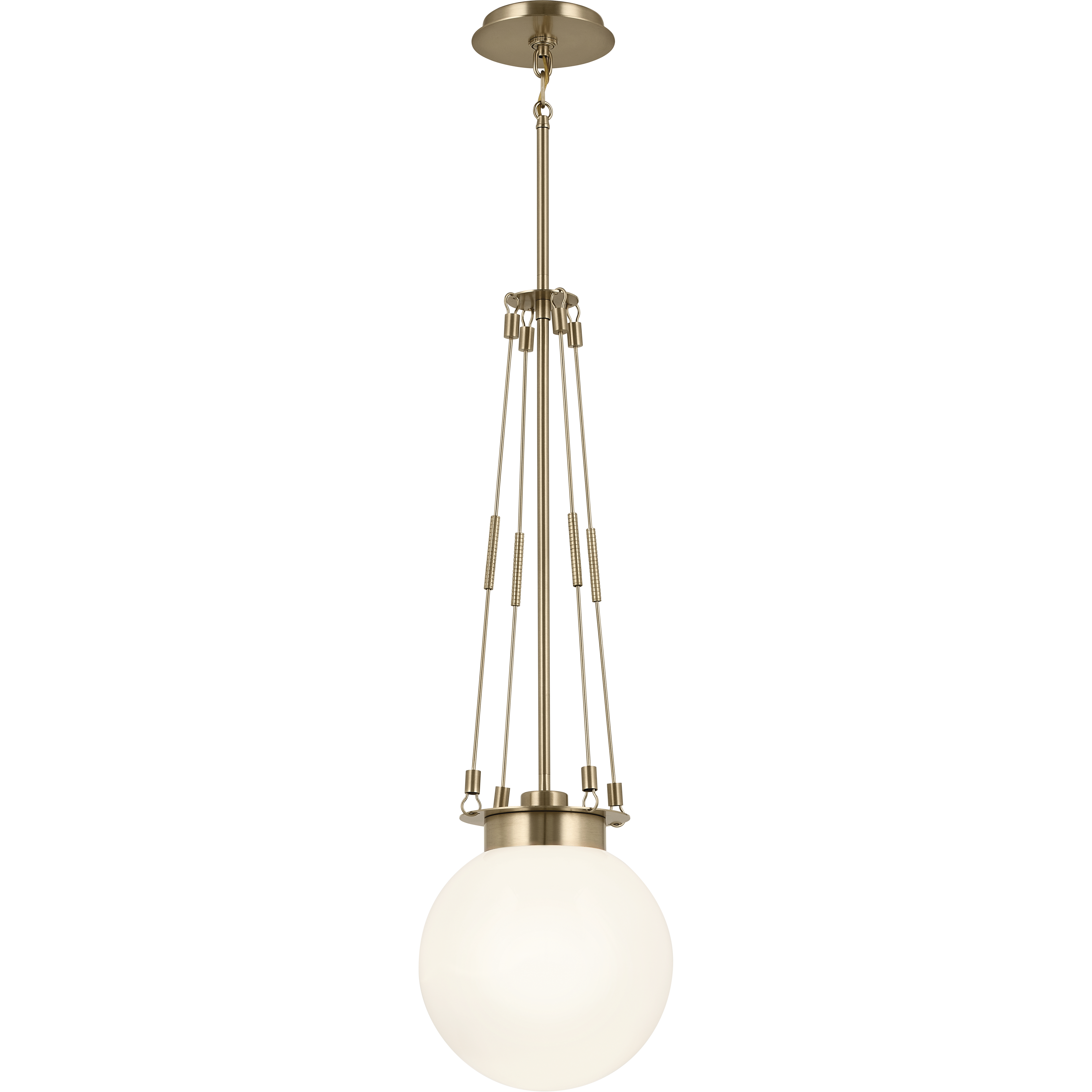Albers LED 10.5 inch Champagne Bronze Pendant Ceiling Light