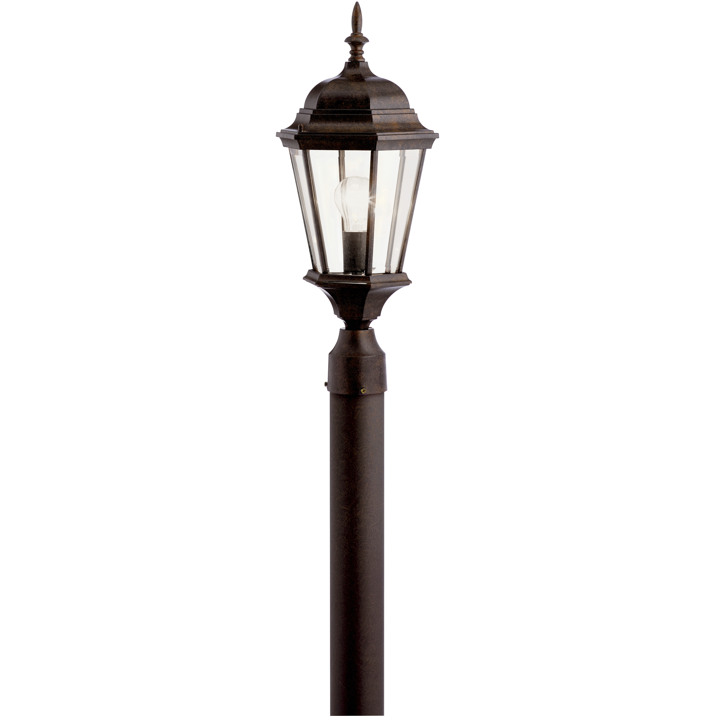 Madison 1 Light 22 inch Tannery Bronze Outdoor Post Lantern