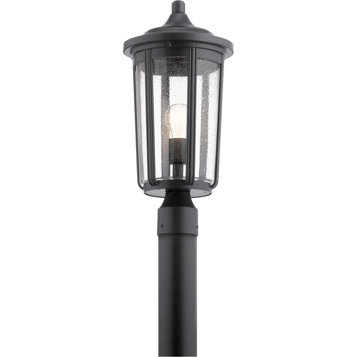 Fairfield 1 Light 19 inch Black Post