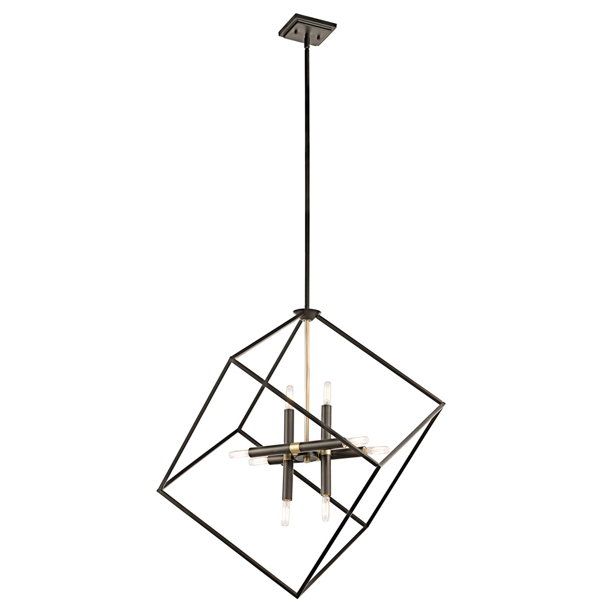 Cartone 8 Light 25.5 inch Olde Bronze Chandelier 1 Tier Medium Ceiling Light, 1 Tier Medium